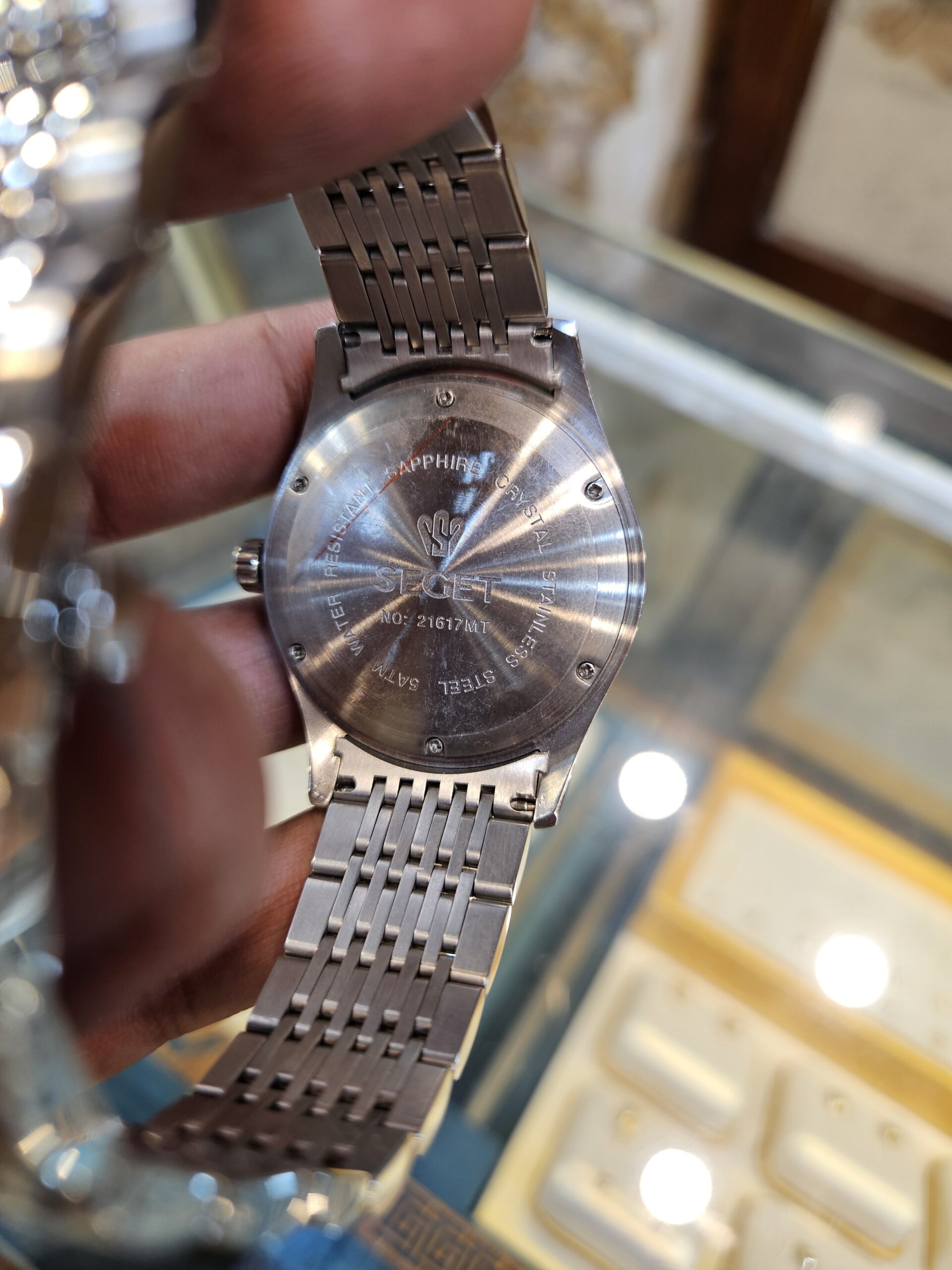 SEGET Analog Mens Quartz 21617MT - Image 4